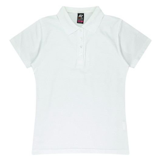 White Vaucluse Womens Polos